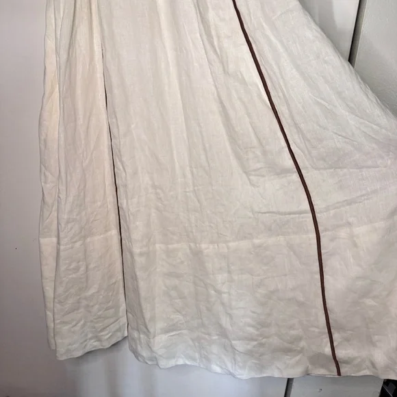 Farm Rio Coconut Tree Embroidered Maxi Dress NEW - Picture 5 of 11